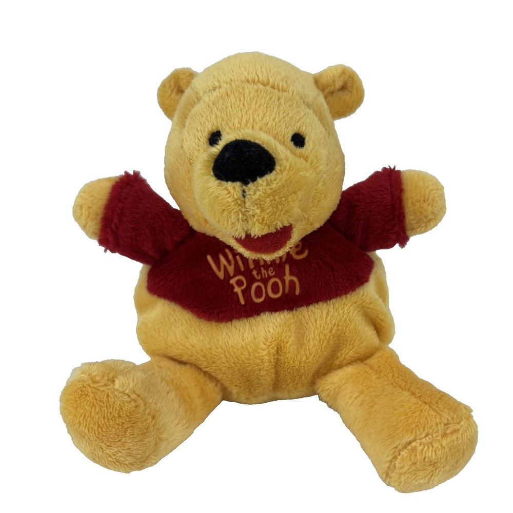 Disney WINNIE THE POOH Mini 6" Bean Bag Soft Toy Plush Stuffed Animal